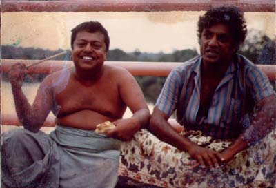 Manik Sandrasagra and Christo de Alwis, 1987